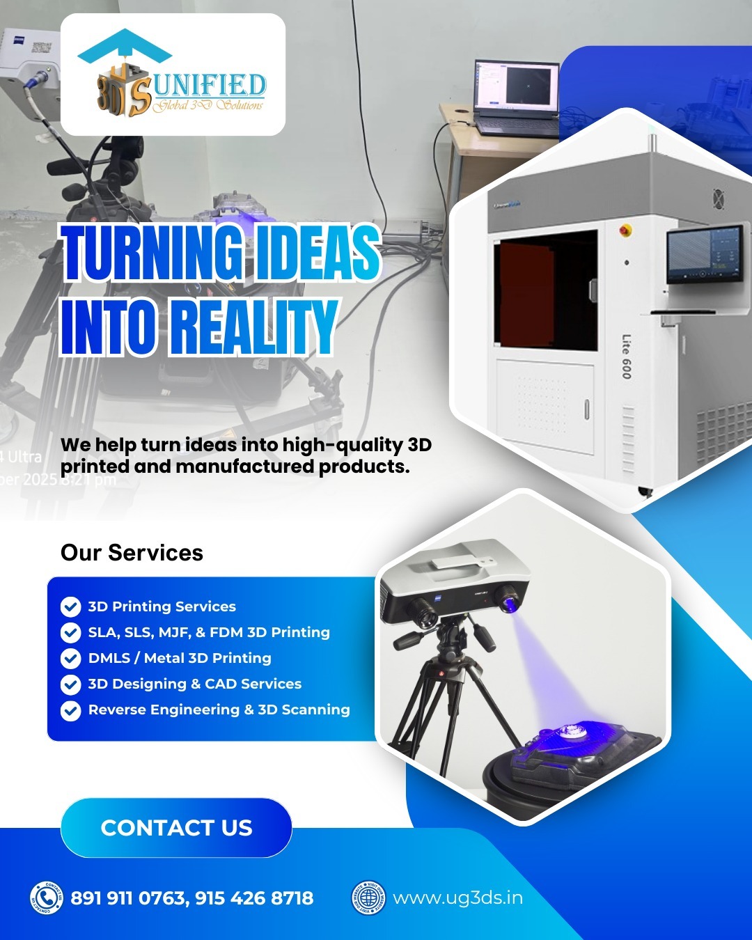 Why Choose End-to-End 3D Printing & Manufacturing Solutions in Hyderabad